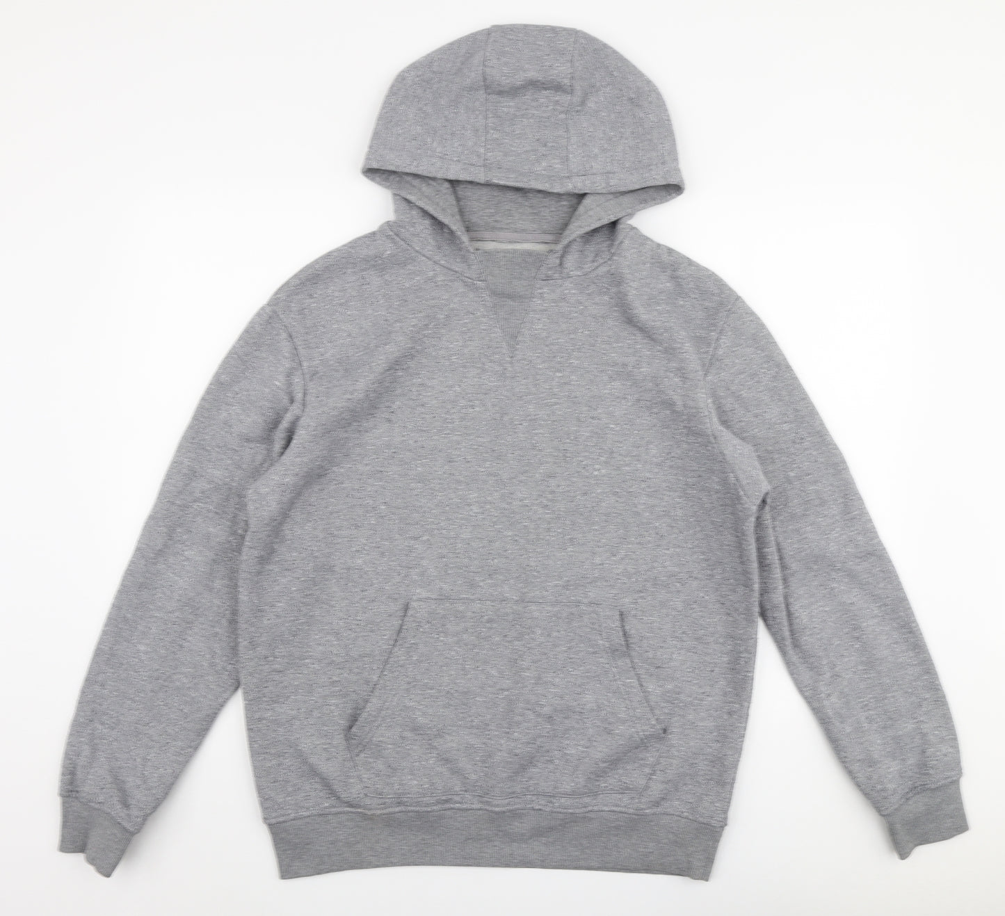 Primark Mens Grey  Polyester Pullover Hoodie Size L