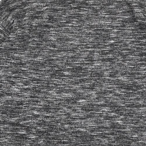 H&M Womens Grey Round Neck  Polyester Pullover Jumper Size S