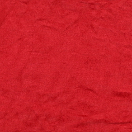 Gerard Womens Red V-Neck  Viscose Cardigan Jumper Size M