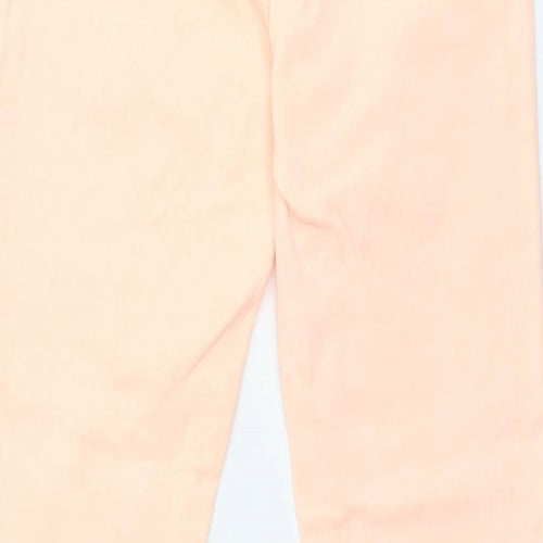 Ware Denim Womens Orange  Cotton Skinny Jeans Size 10 L28 in Slim Zip