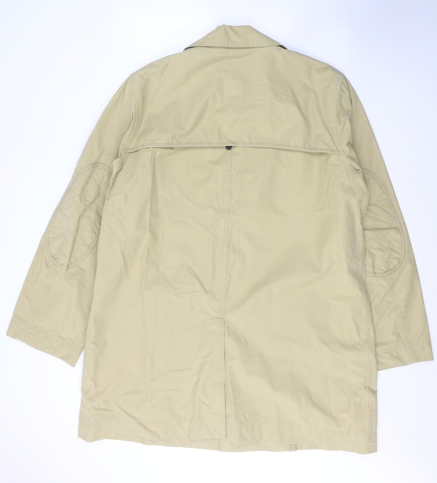 Timberland Mens Beige   Trench Coat Coat Size 2XL  Button
