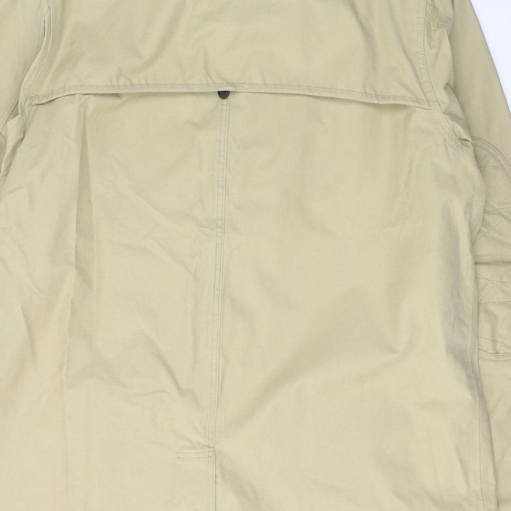 Timberland Mens Beige   Trench Coat Coat Size 2XL  Button