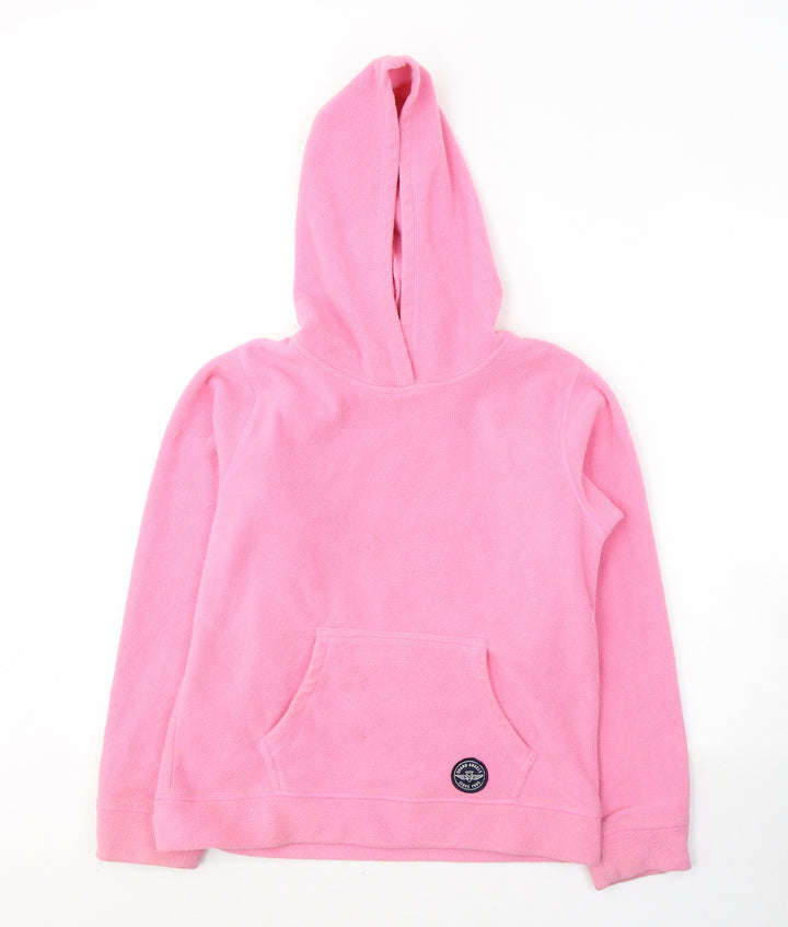 Board Angels Girls Pink  Polyester Pullover Hoodie Size 13 Years  Pullover