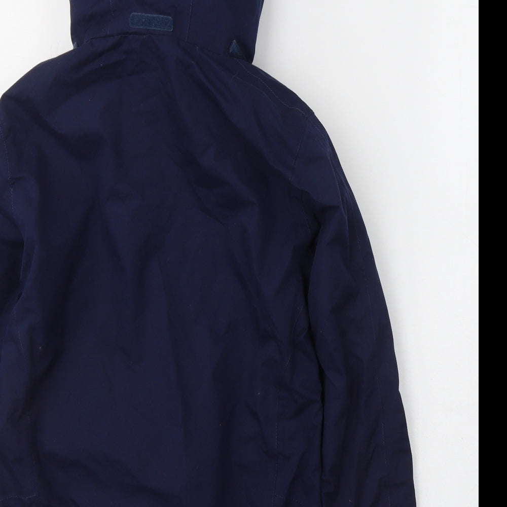 Peter Storm Boys Blue   Windbreaker Jacket Size 9-10 Years  Zip