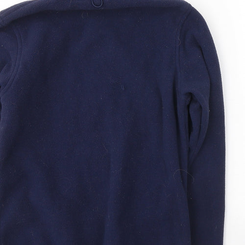 Peter Storm Boys Blue  Polyester Full Zip Sweatshirt Size 9-10 Years  Zip