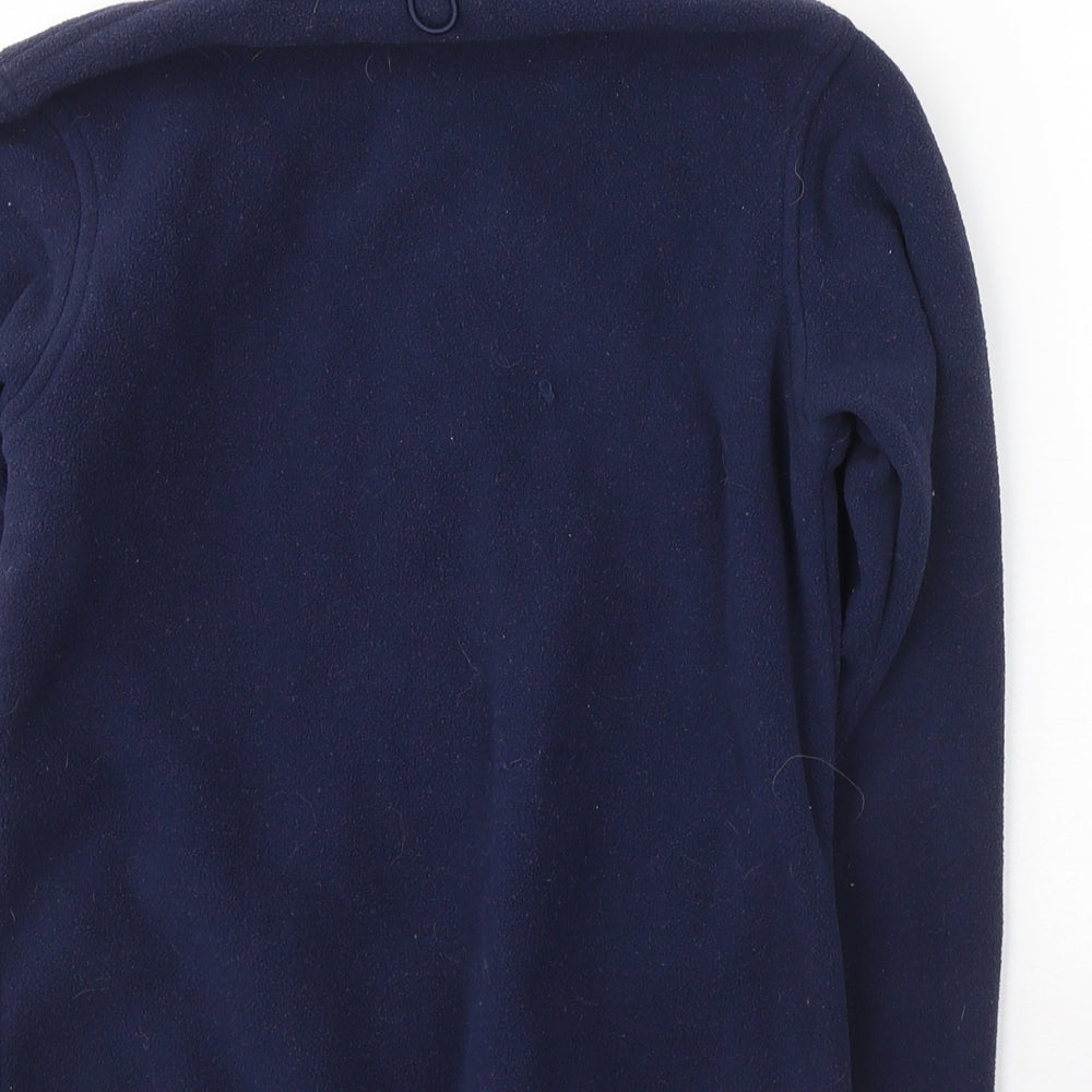 Peter Storm Boys Blue  Polyester Full Zip Sweatshirt Size 9-10 Years  Zip
