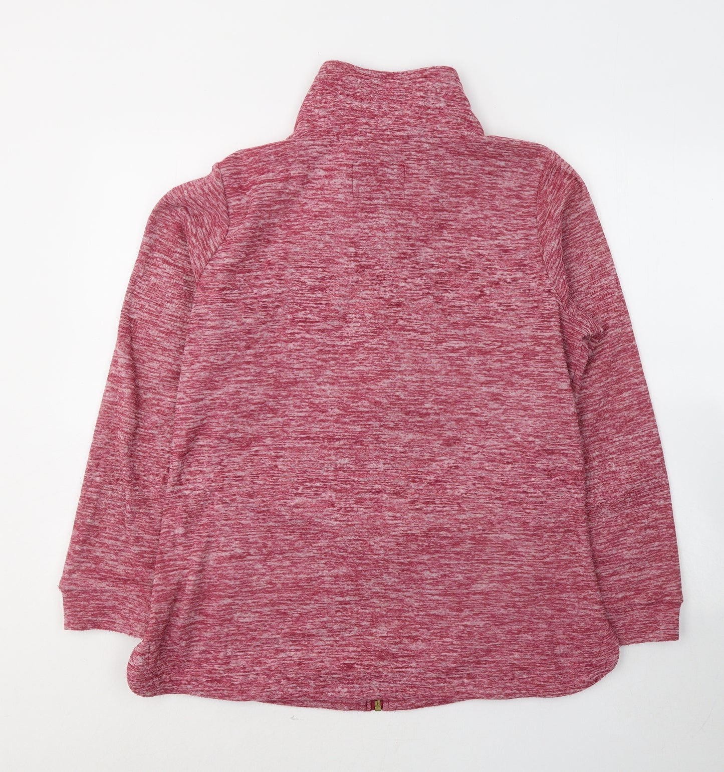 Regatta Womens Pink  Polyester Full Zip Sweatshirt Size 14  Zip
