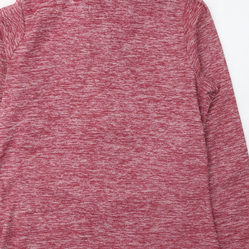 Regatta Womens Pink  Polyester Full Zip Sweatshirt Size 14  Zip