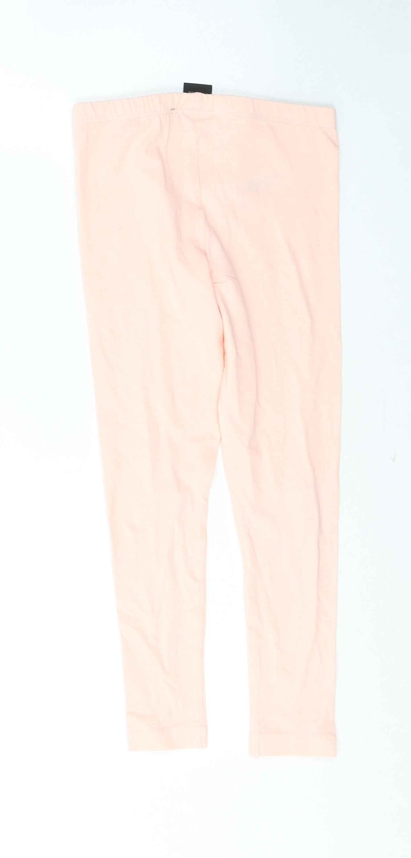 Disney Girls Pink  Cotton Pedal Pusher Trousers Size 7-8 Years  Regular Pullover - Minnie mouse