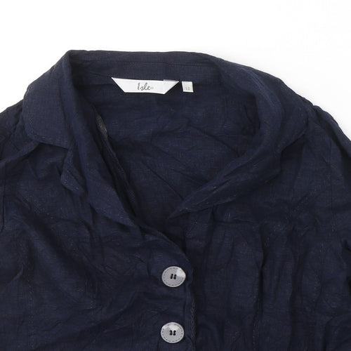 EWM Womens Blue   Jacket Blazer Size 12  Button