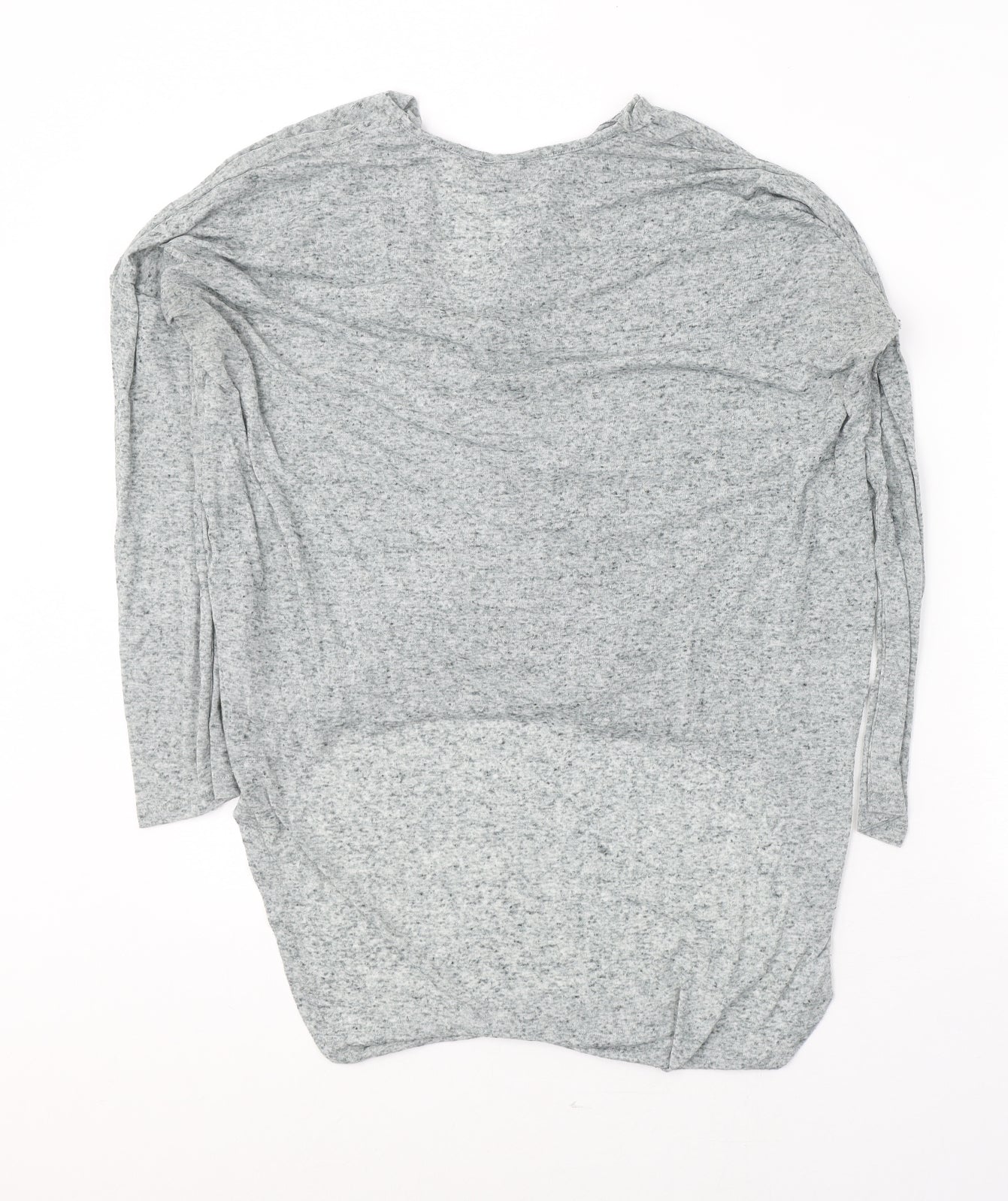 Firetrap Womens Grey  Viscose Jersey T-Shirt Size 14 Round Neck