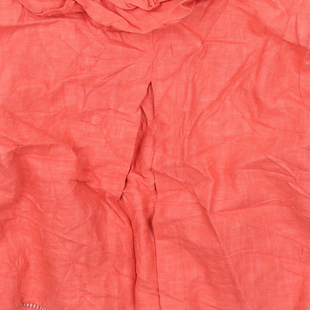 Topshop Womens Pink   Jacket Coat Size 8  Buckle