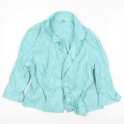 Marks and Spencer Womens Blue   Jacket  Size 14