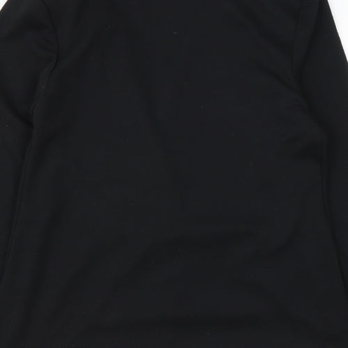 K-I Womens Black   Jacket  Size M  Button