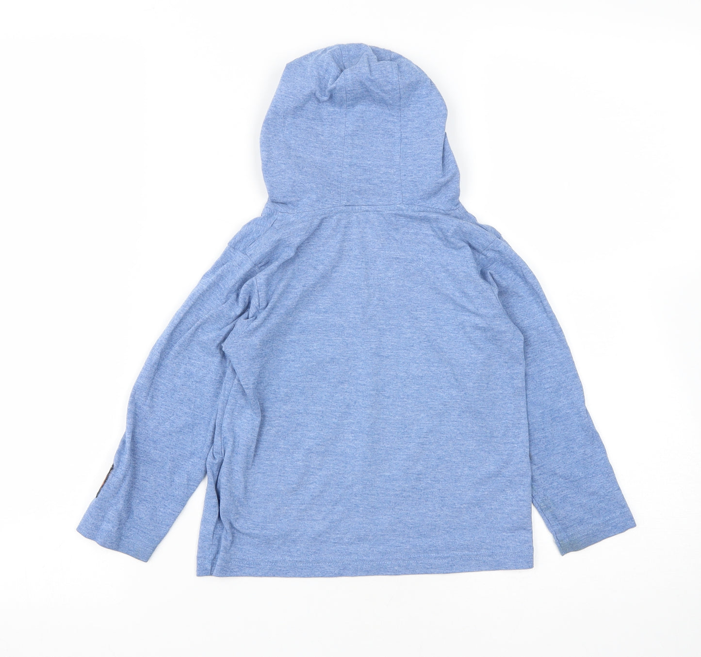 Marks and Spencer Boys Blue  Cotton Pullover Hoodie Size 3-4 Years   - Fireman Sam