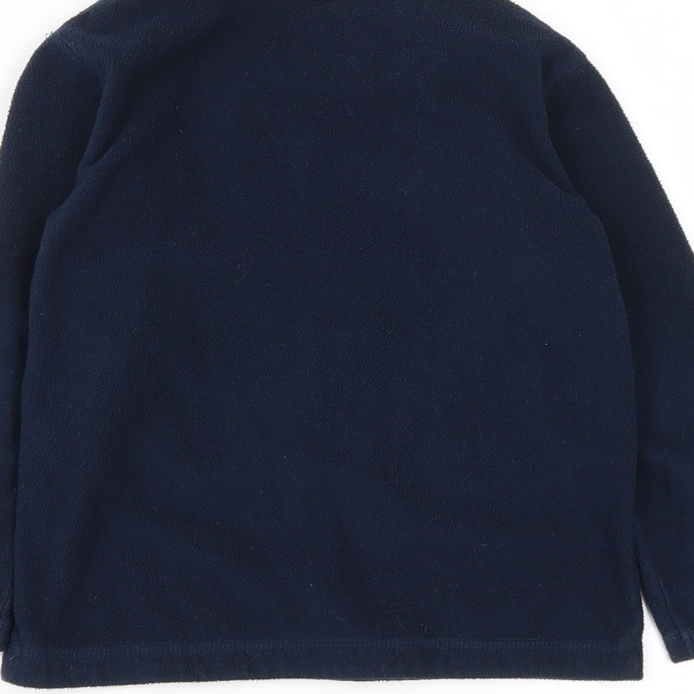 LANDSEND Boys Blue  Polyester Pullover Sweatshirt Size 4 Years   - 25