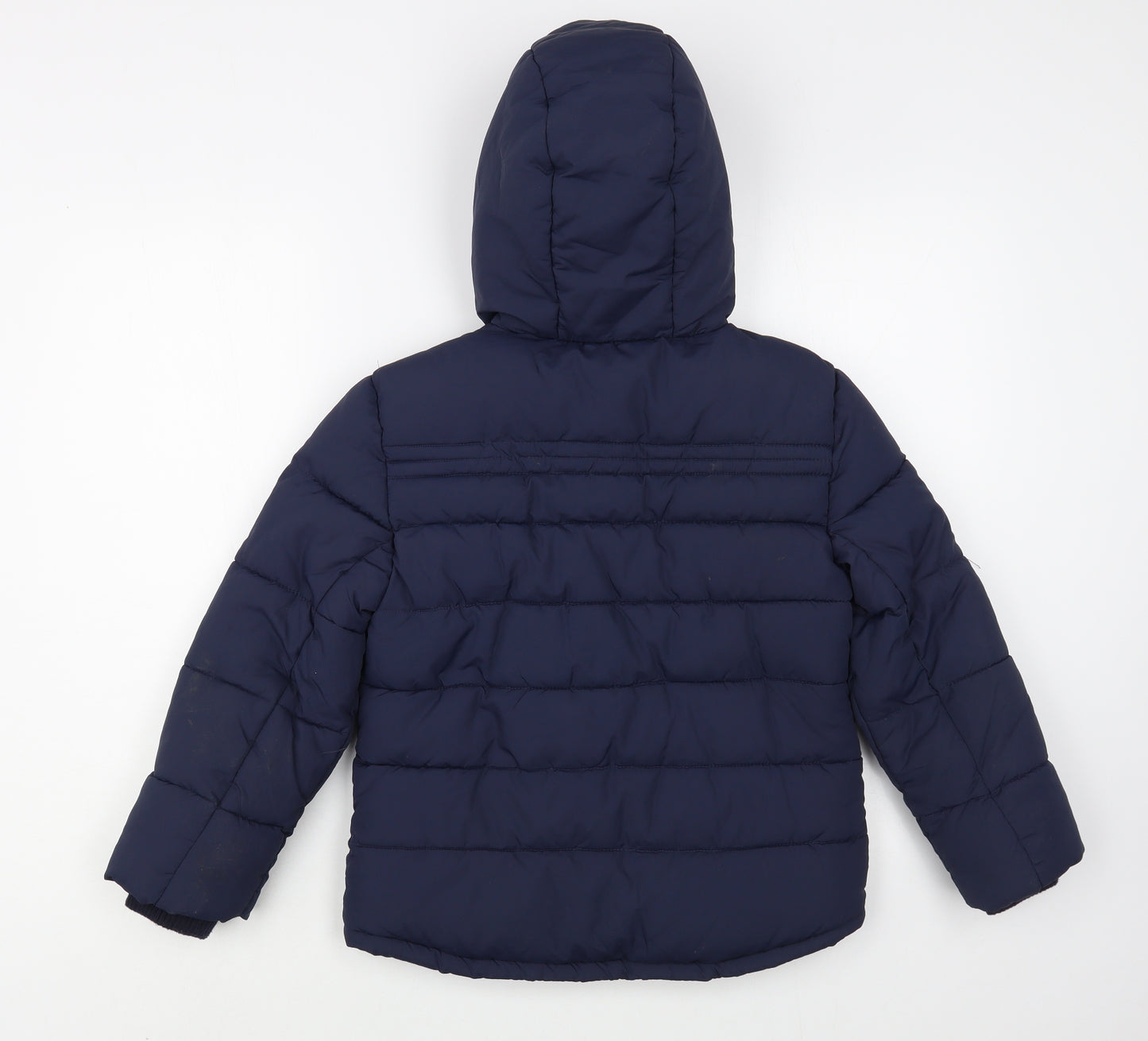 Marks and Spencer Boys Blue   Puffer Jacket Jacket Size 7-8 Years  Zip