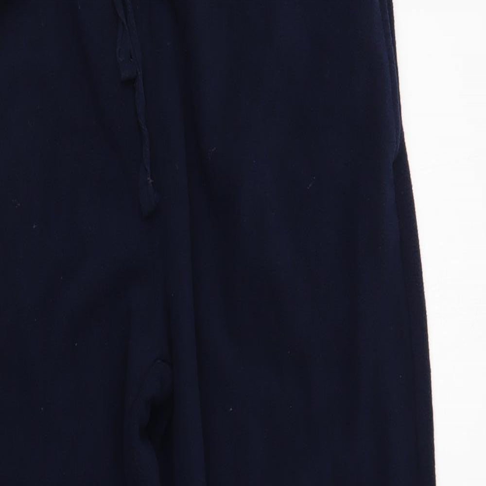 Livergy Mens Blue  Polyester  Lounge Pants Size M  Drawstring