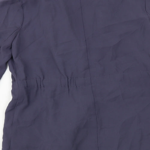 Primark Womens Blue   Jacket Blazer Size 8  Button