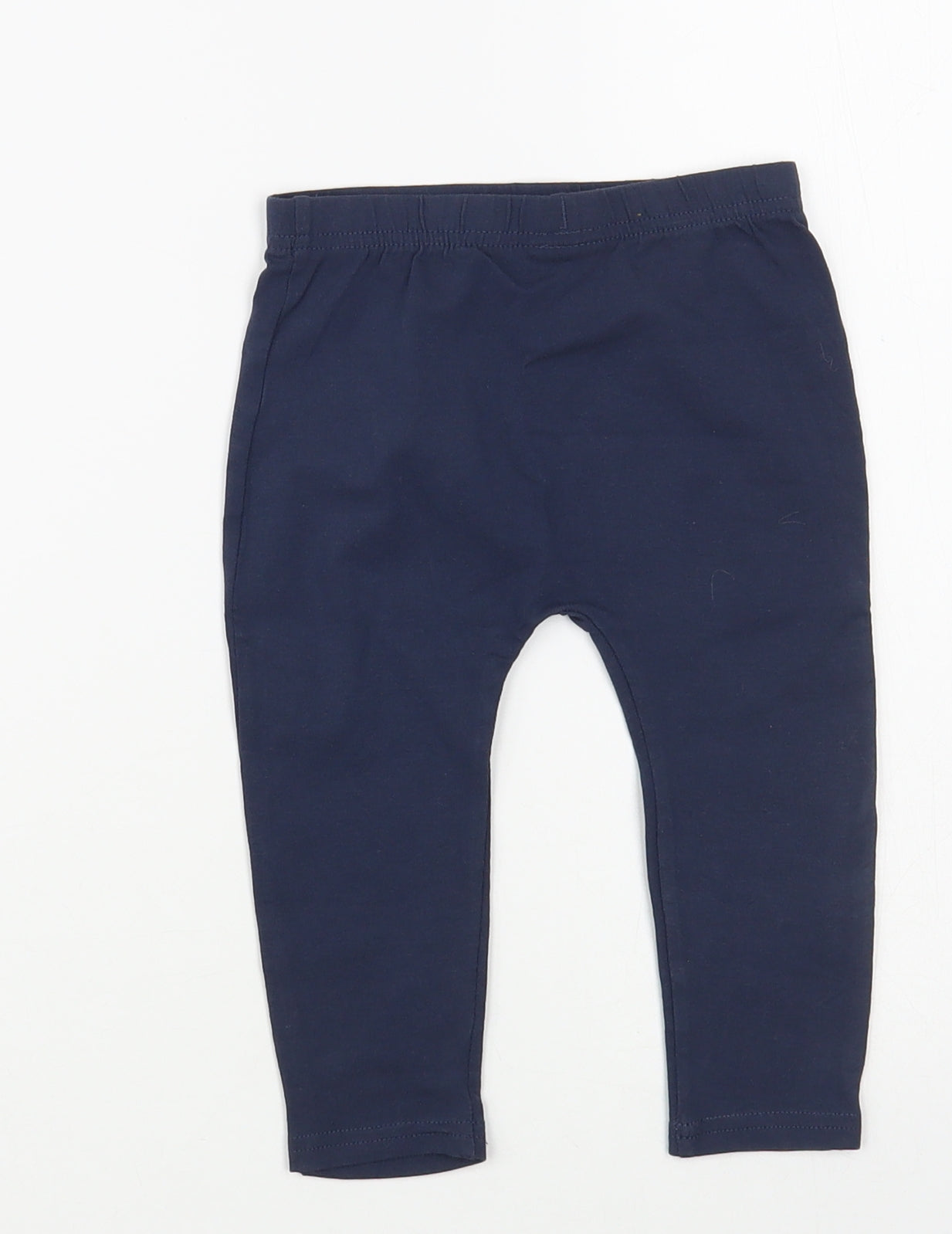 F&F Baby Blue  Cotton Jogger Leggings Size 9-12 Months