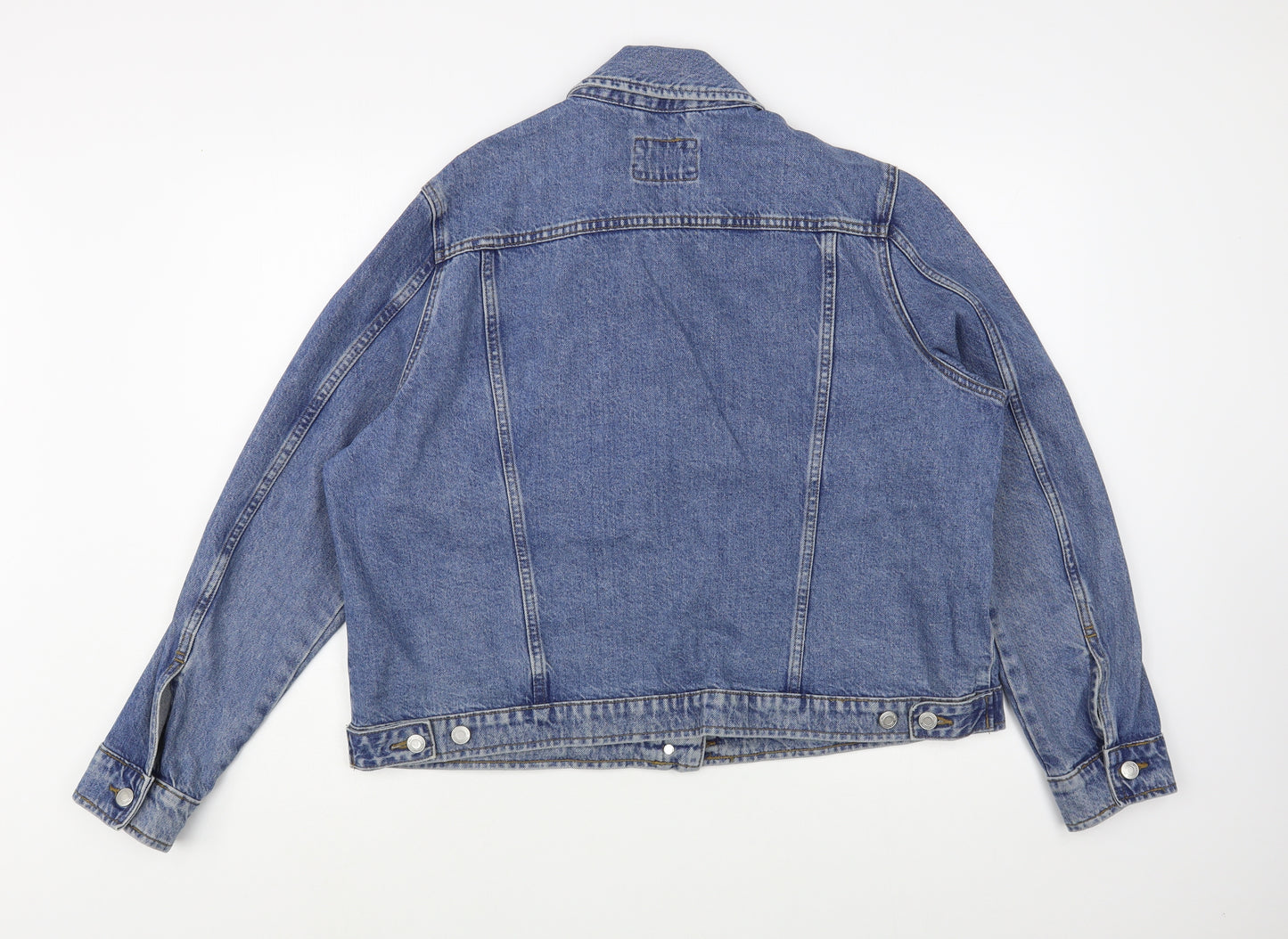 Marks and Spencer Womens Blue   Jacket  Size 18  Button