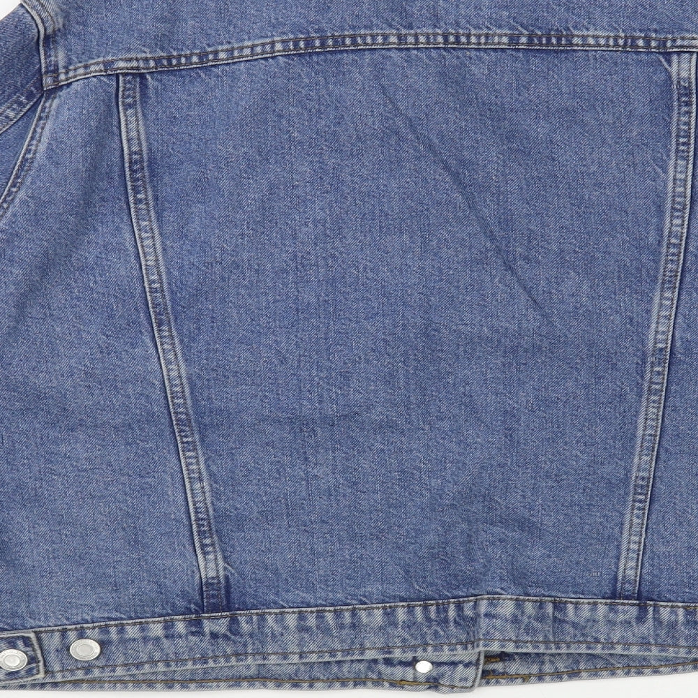 Marks and Spencer Womens Blue   Jacket  Size 18  Button