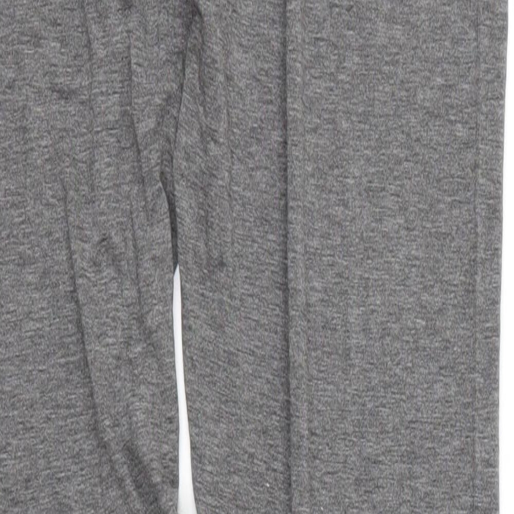 Dunnes Stores Womens Grey  Viscose Compression Leggings Size M L28 in Regular