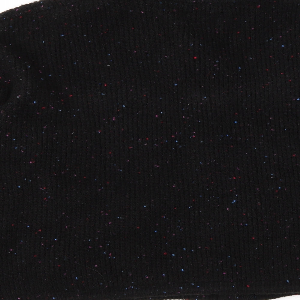 Marks and Spencer Womens Black  Acrylic Full Zip Sweatshirt Size XL  Zip