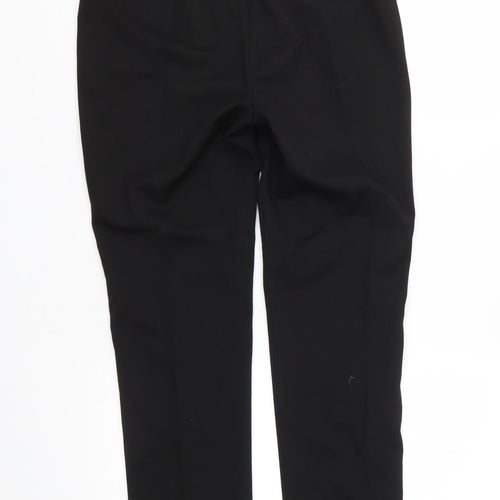 Warehouse Womens Black  Polyester Dress Pants Trousers Size 10 L27 in Regular Zip