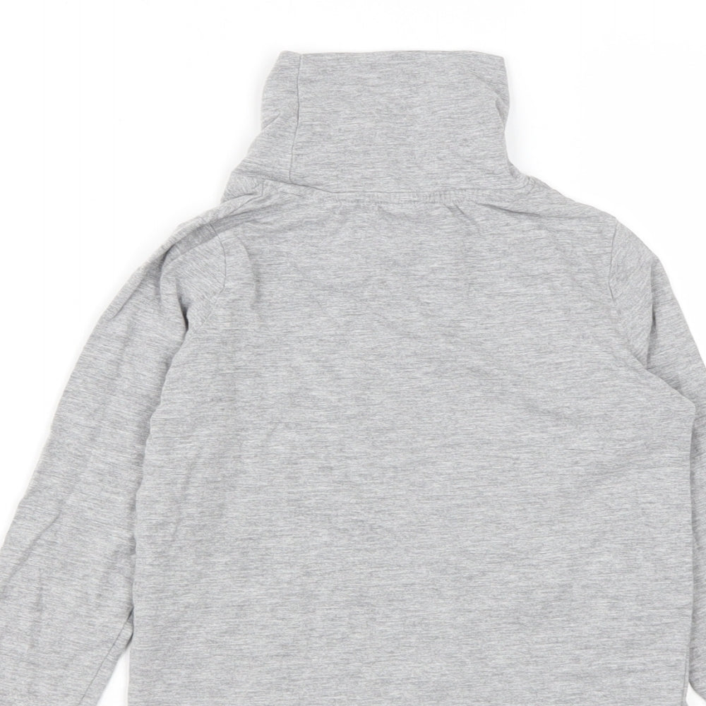 Lupilu Boys Grey  Cotton Basic Casual Size 2 Years Roll Neck  - Age 2-4