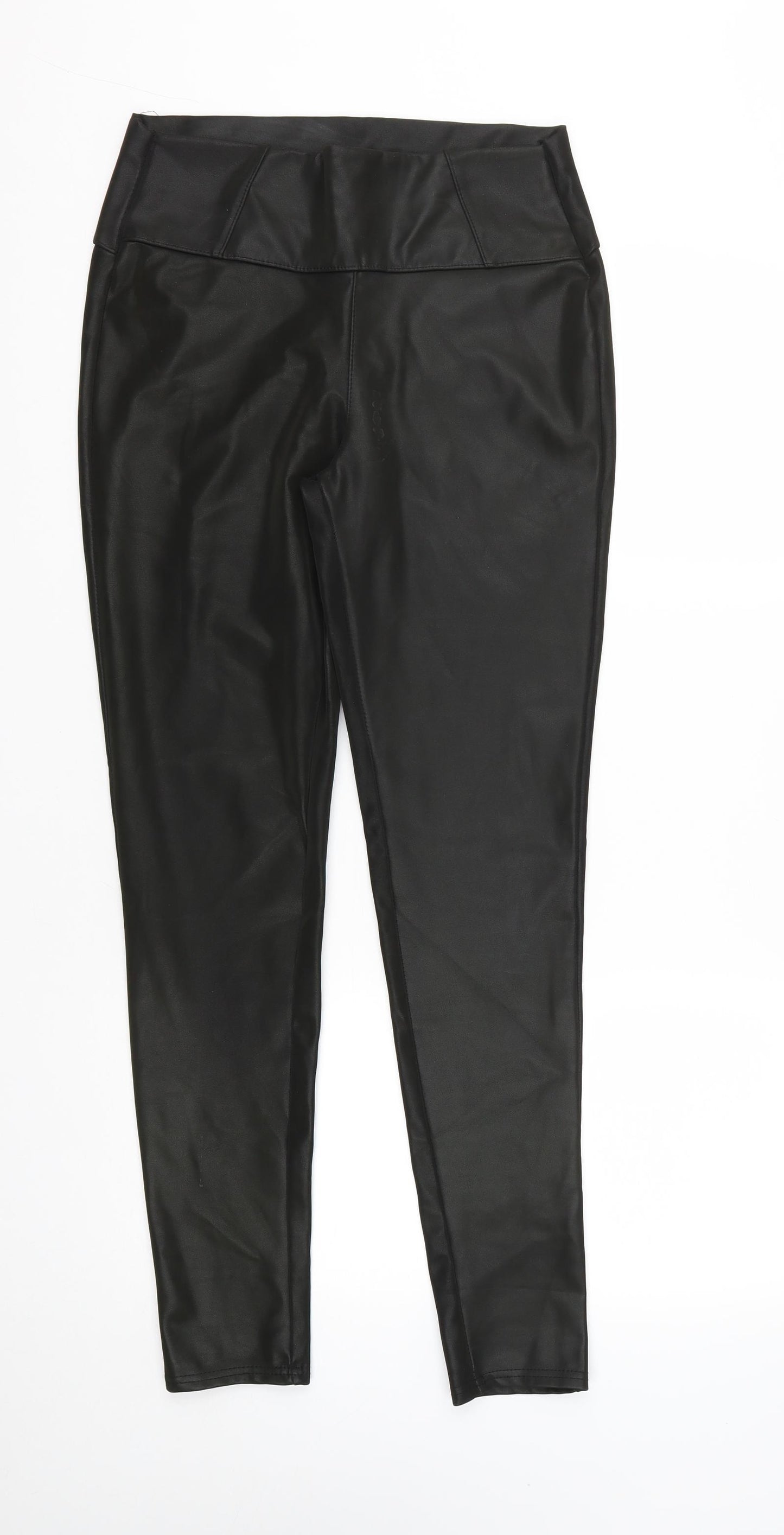 Preworn Womens Black  Cotton Jegging Leggings Size XL L29 in   - size XL-XXL
