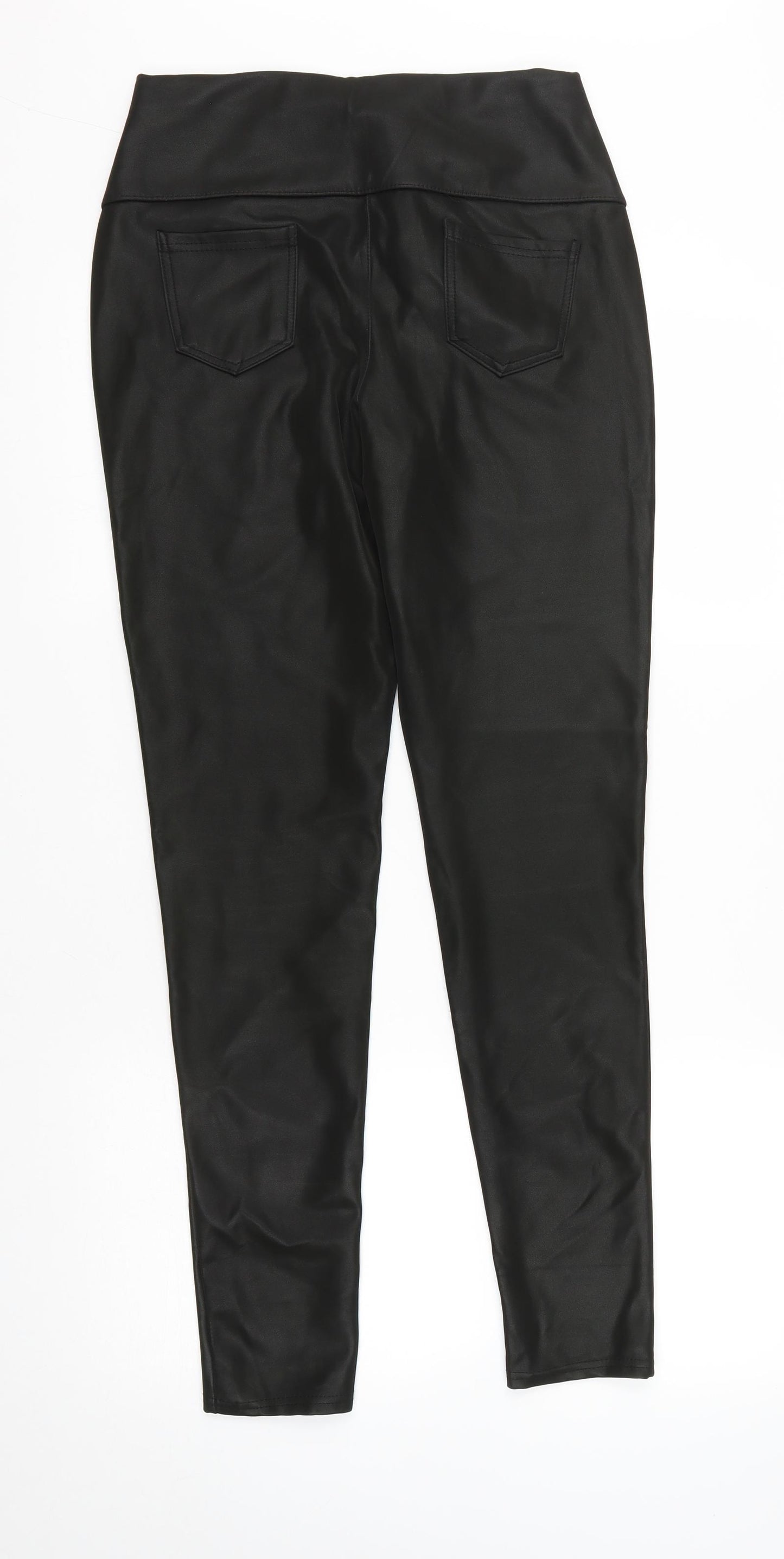 Preworn Womens Black  Cotton Jegging Leggings Size XL L29 in   - size XL-XXL