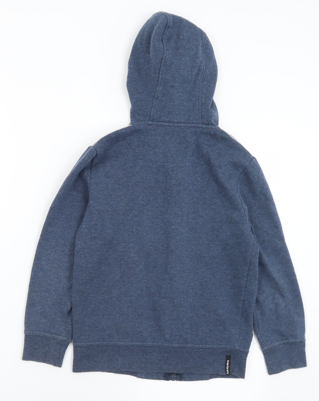 Carbrini Boys Blue  Polyester Full Zip Hoodie Size 8-9 Years  Zip - 8-10 Years