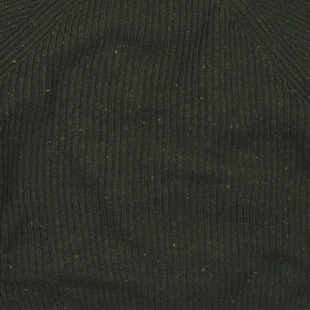 BHS Mens Green Collared  Acrylic Cardigan Jumper Size XL