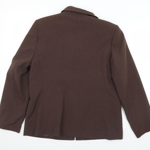 Bonmarché Womens Brown   Jacket  Size 14  Zip