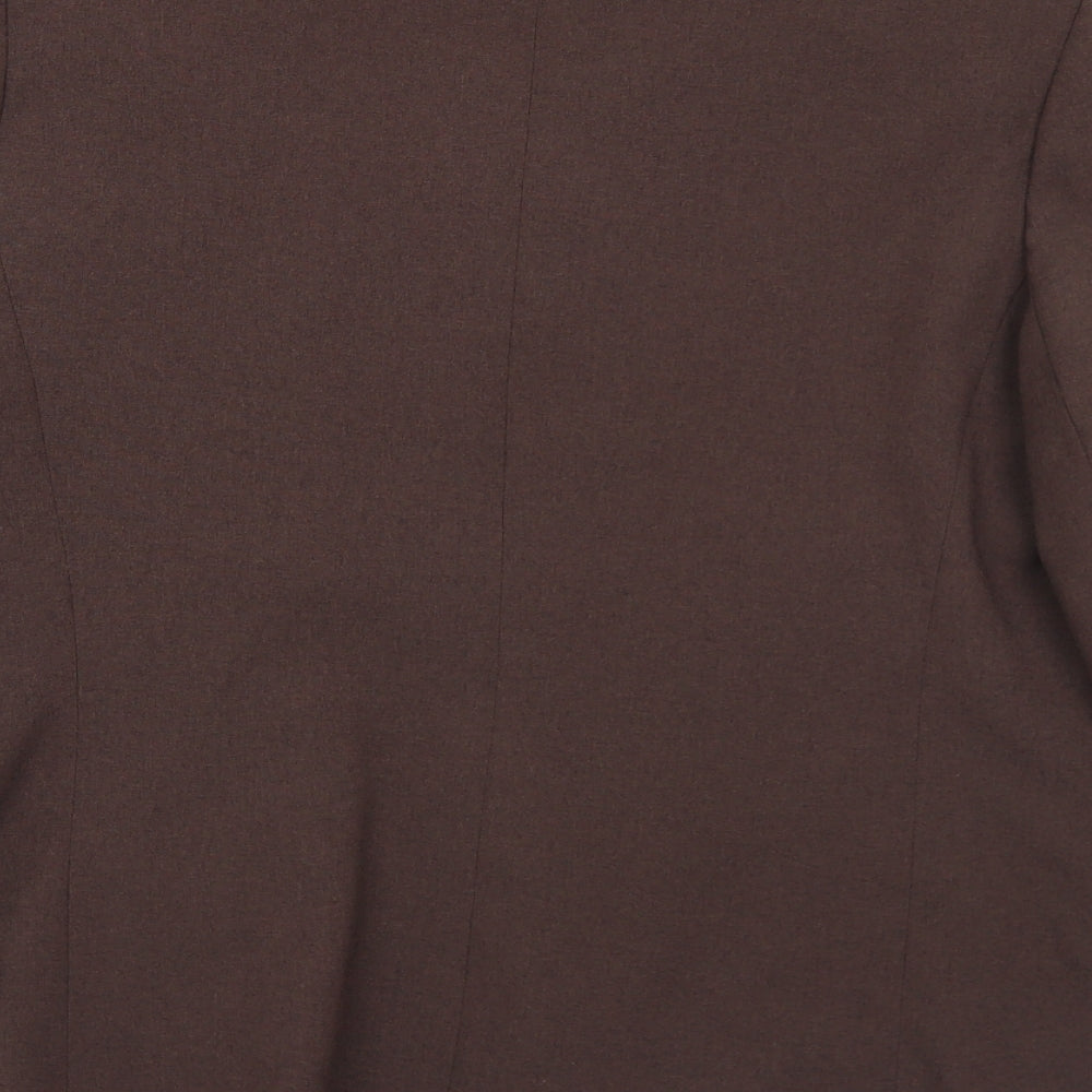 Bonmarché Womens Brown   Jacket  Size 14  Zip