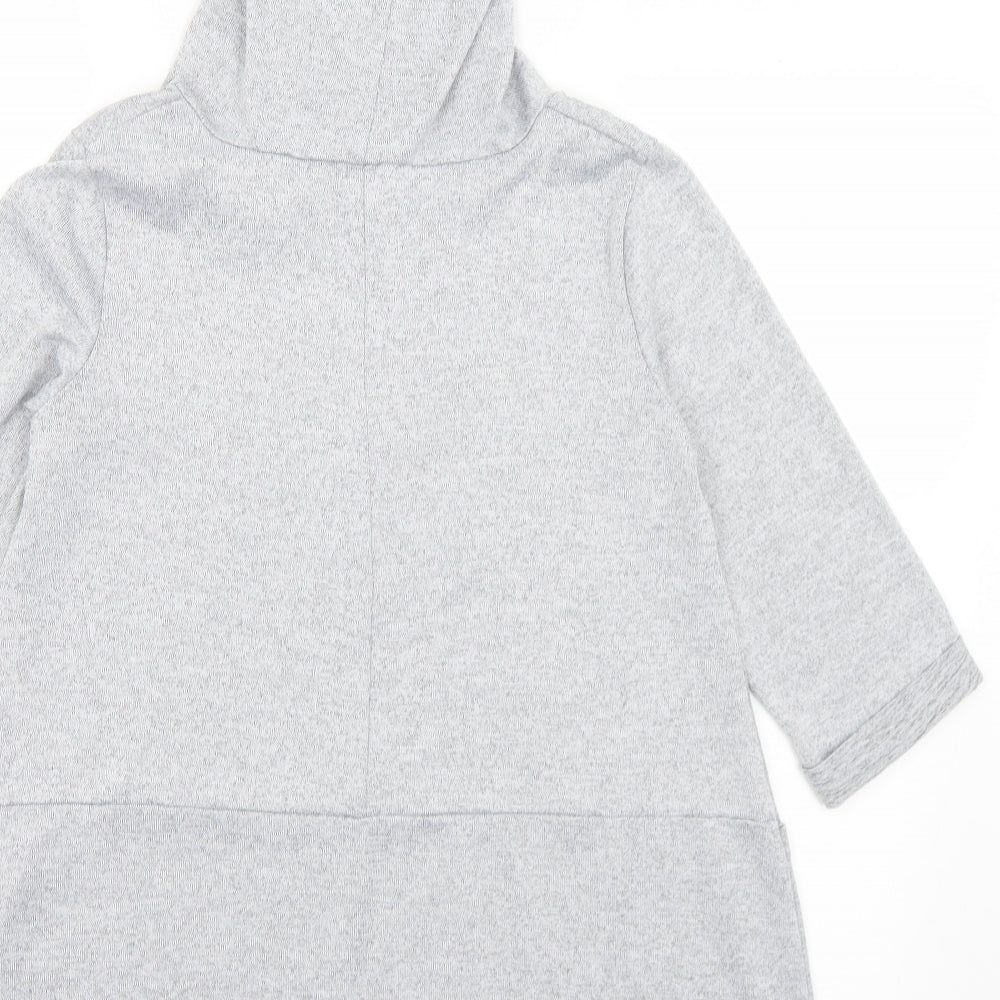 Preworn Womens Grey  Cotton Pullover Hoodie Size S   - Cat