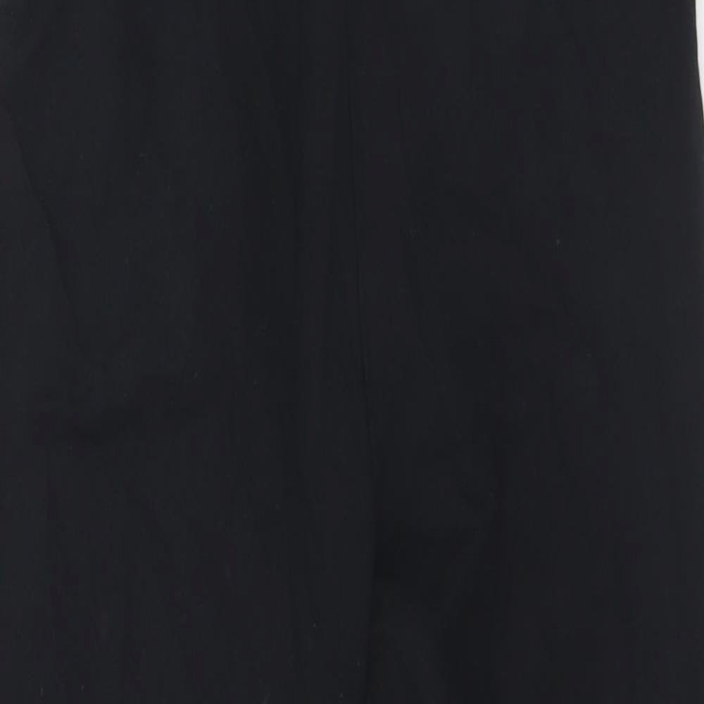 ASOS Womens Black  Cotton Jogger Trousers Size 10 L28 in Regular