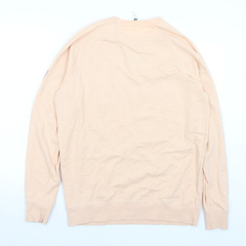 Cotton Heritage Womens Pink  Cotton Pullover Sweatshirt Size L   - Pray
