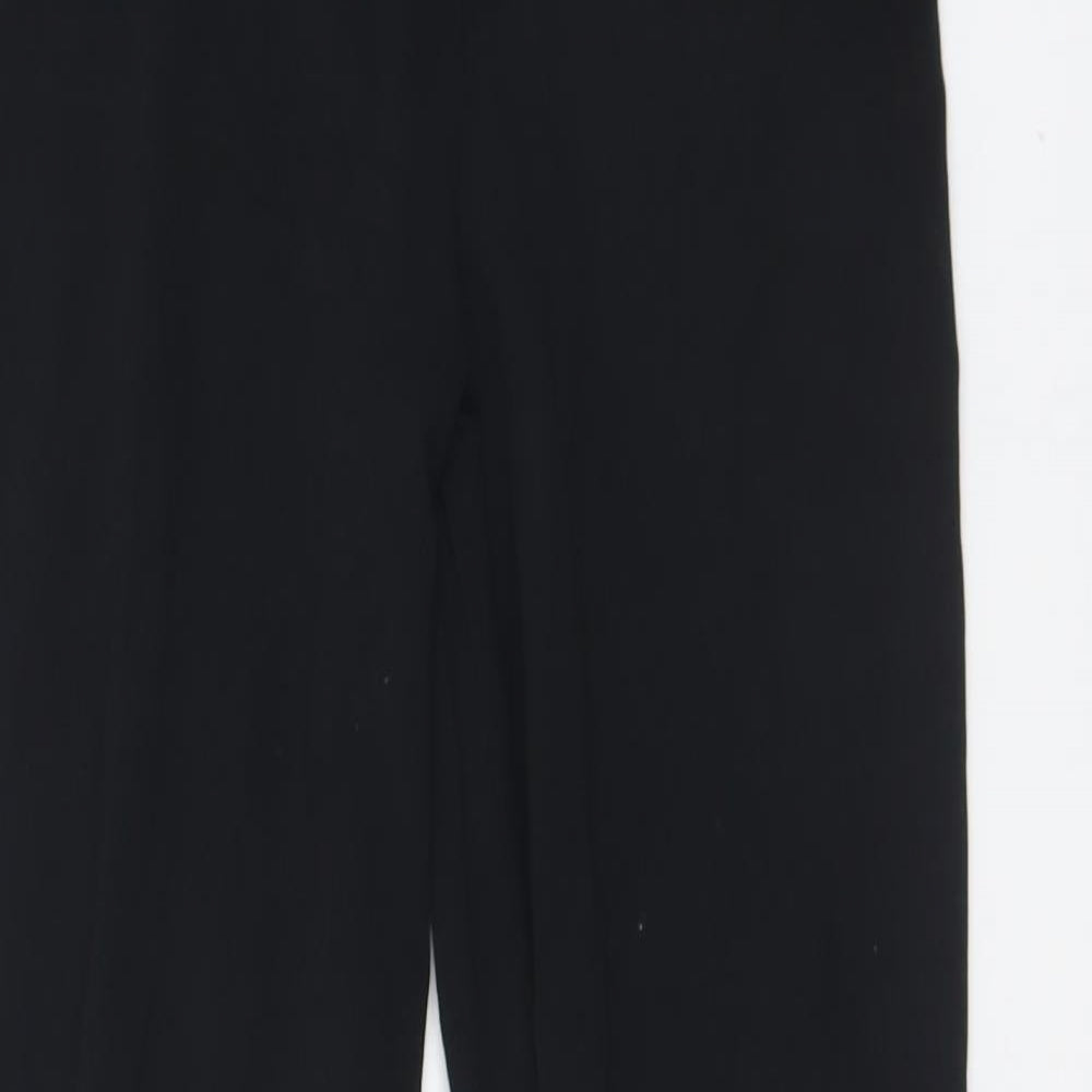 Primark Womens Black  Cotton Jogger Leggings Size 12 L31 in