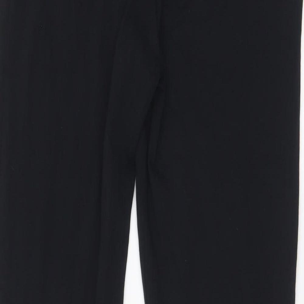 Primark Womens Black  Cotton Jogger Leggings Size 12 L31 in