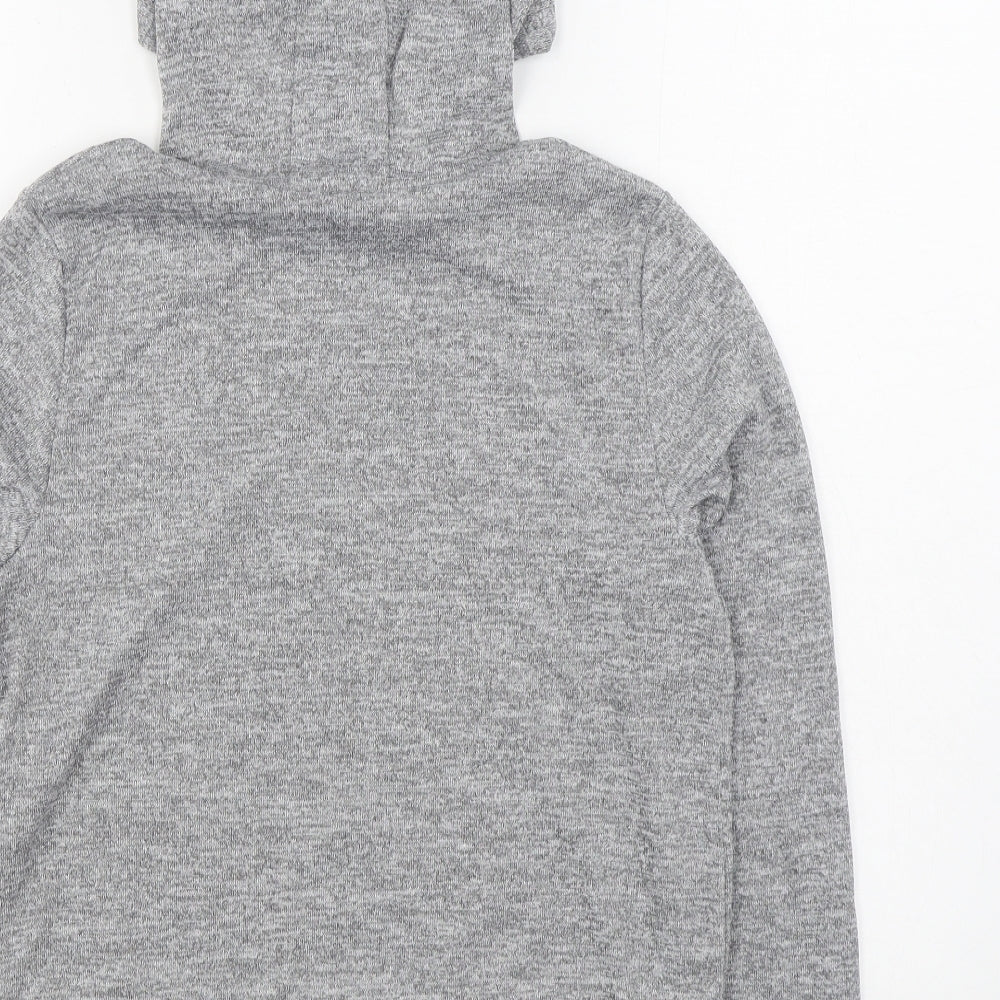 915 Generation Girls Grey  Polyester Pullover Hoodie Size 12-13 Years  Pullover