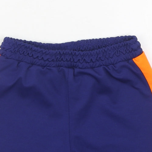Castore Boys Blue  Polyester Sweat Shorts Size 2-3 Years  Regular Tie