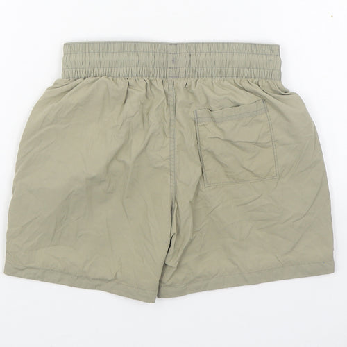 abercrombie kids Boys Beige  Nylon Cargo Shorts Size 9-10 Years  Regular Tie