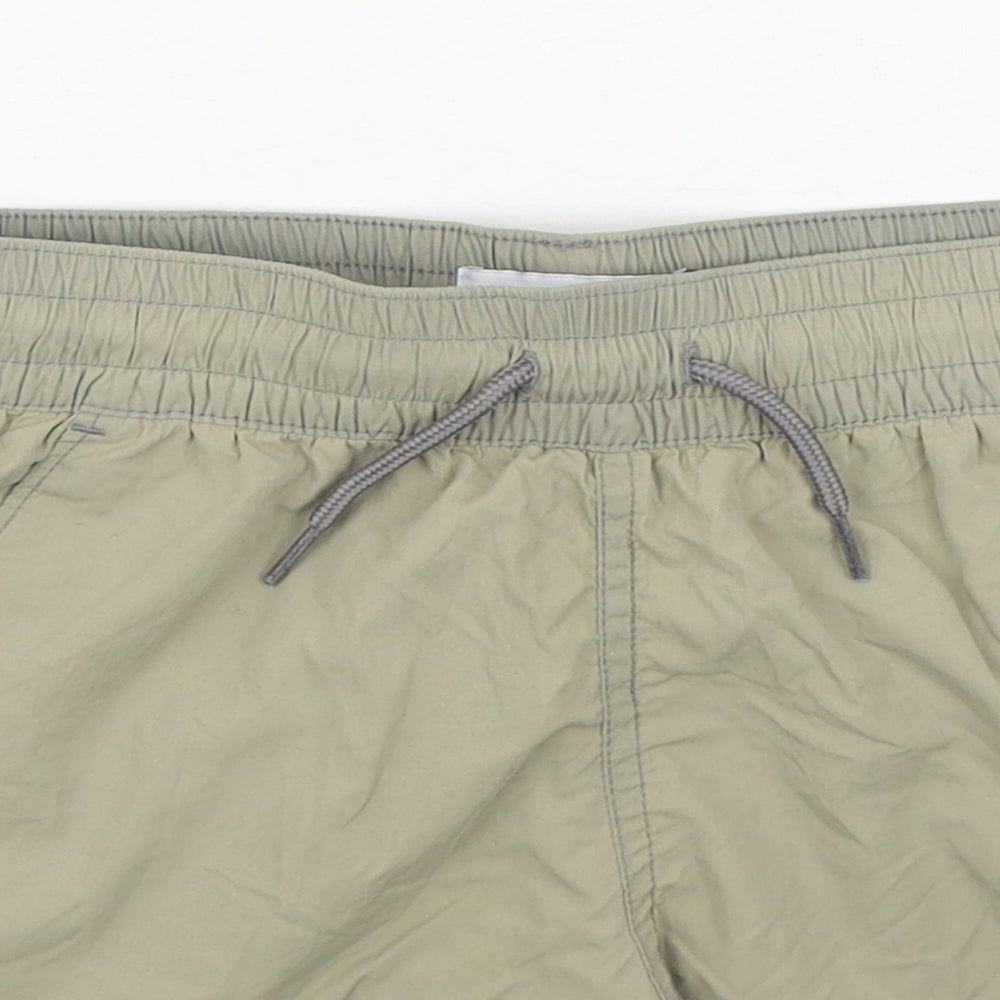 abercrombie kids Boys Beige  Nylon Cargo Shorts Size 9-10 Years  Regular Tie