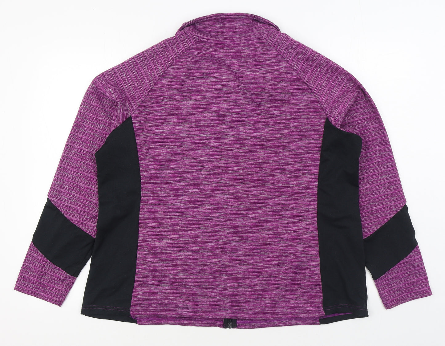 Dunnes Stores Womens Purple   Jacket  Size XL  Zip