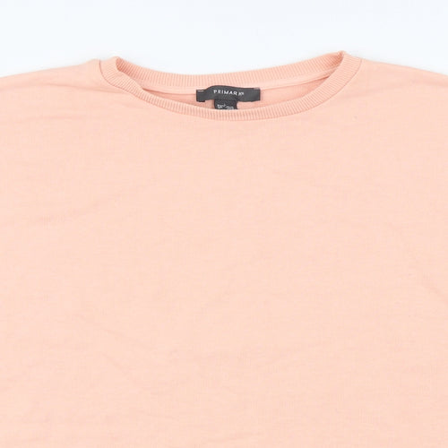 Primark Womens Pink  Polyester Pullover Sweatshirt Size L  Pullover