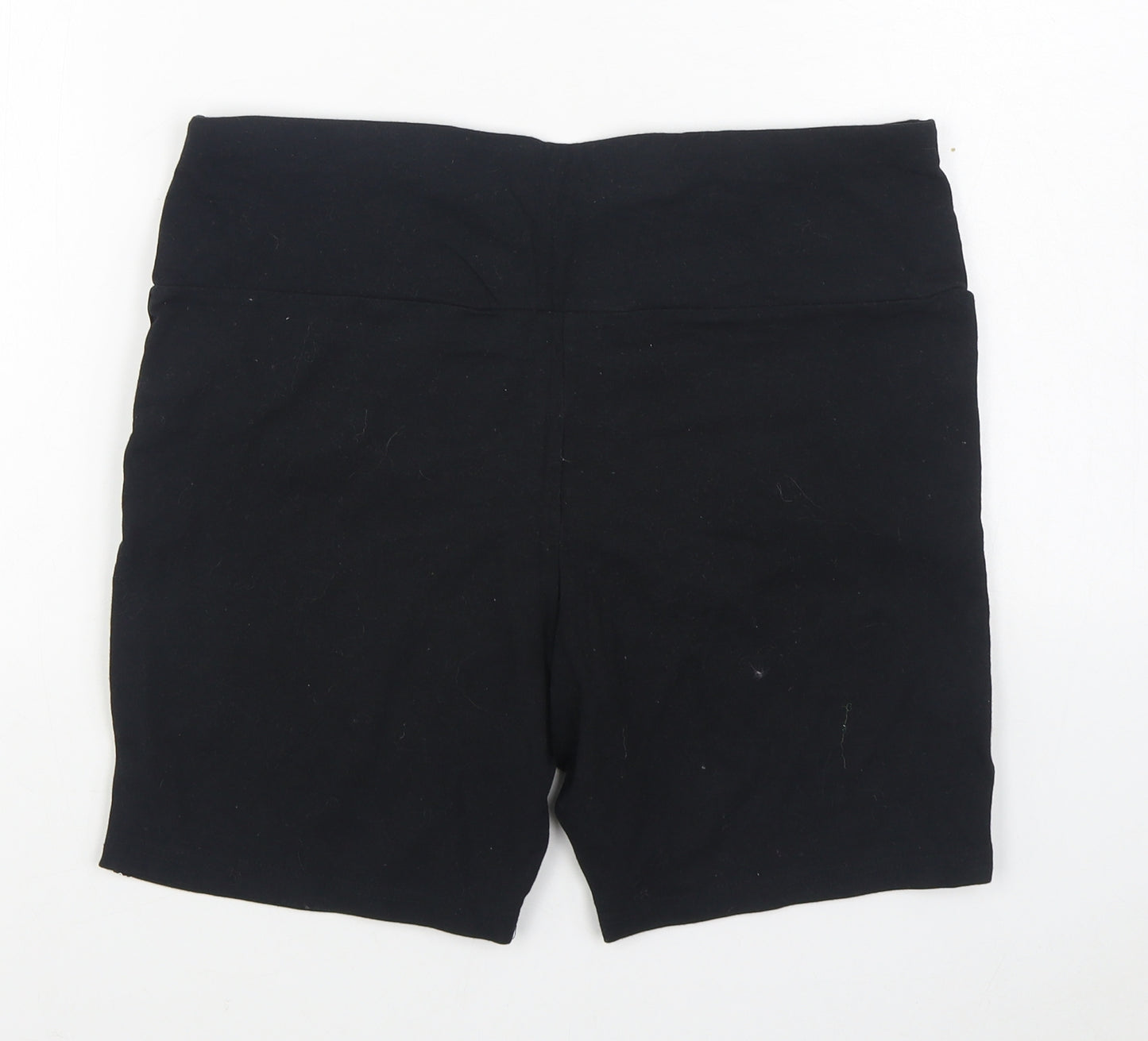 Pink Soda Womens Black  Cotton Sweat Shorts Size 16 L6 in Regular