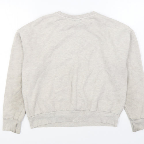 Primark Womens Beige  Cotton Pullover Sweatshirt Size S  Pullover