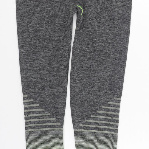 New Look Womens Grey  Polyamide Jogger Leggings Size M L28 in